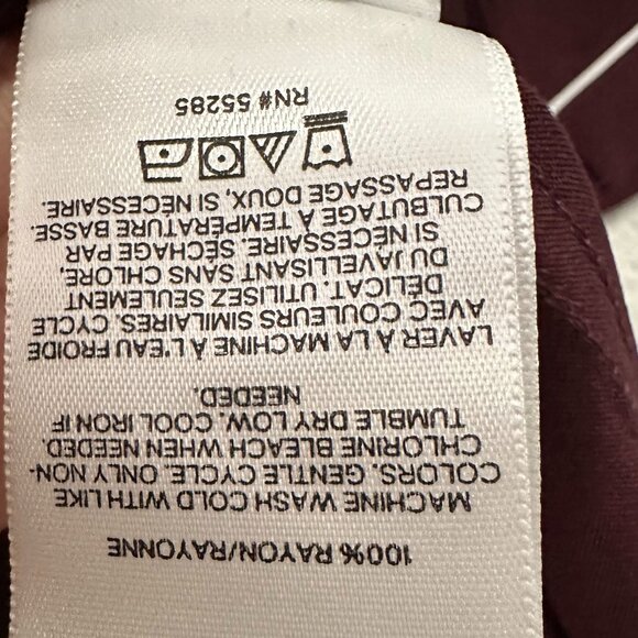 Express Medium Rayon Button Down Shirt - Picture 4 of 4